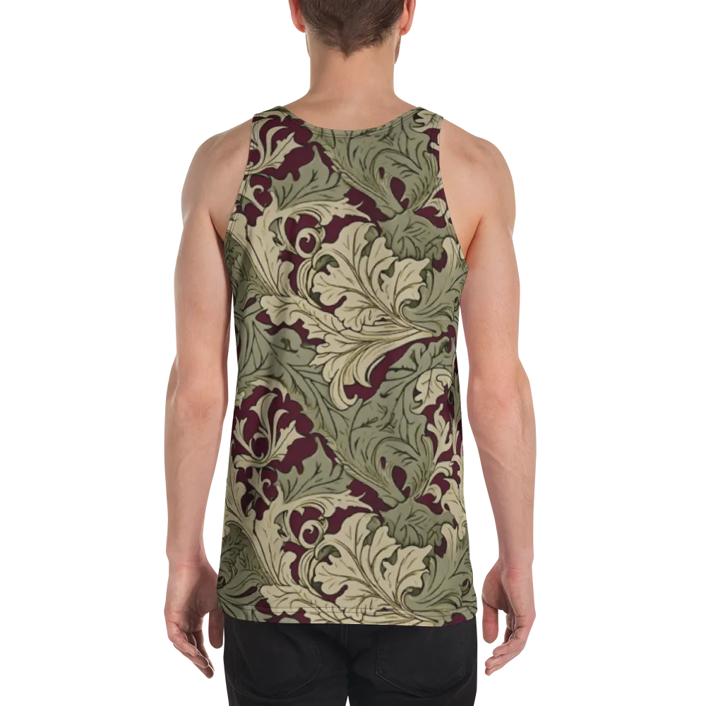 Acanthus Nocturne on Men's Tank Top — Back