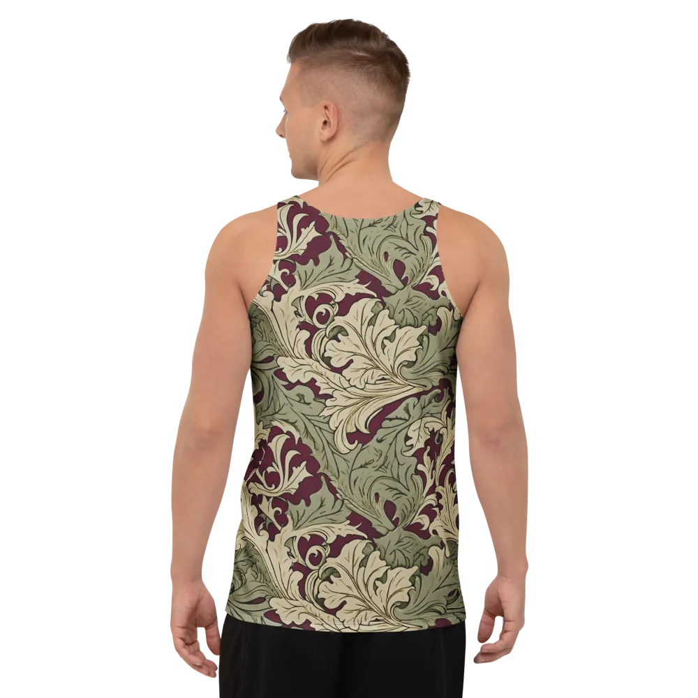 Acanthus Nocturne on Men's Tank Top — Back