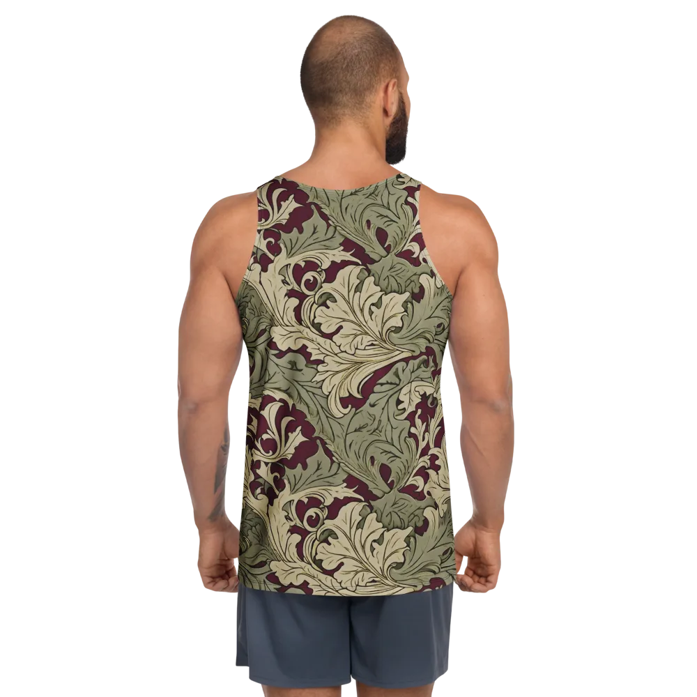 Acanthus Nocturne on Men's Tank Top — Back