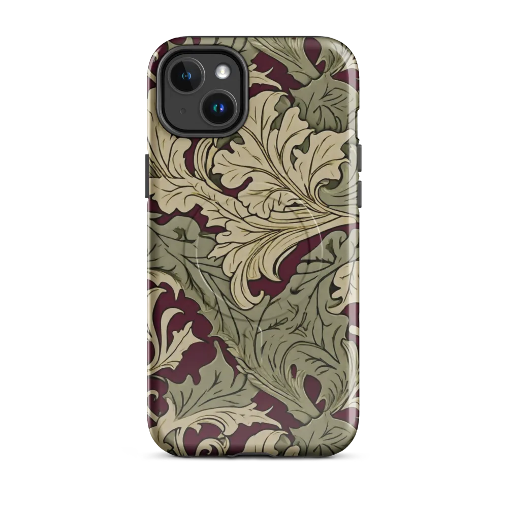 Acanthus Nocturne on MagSafe Tough Case for iPhone® — Front