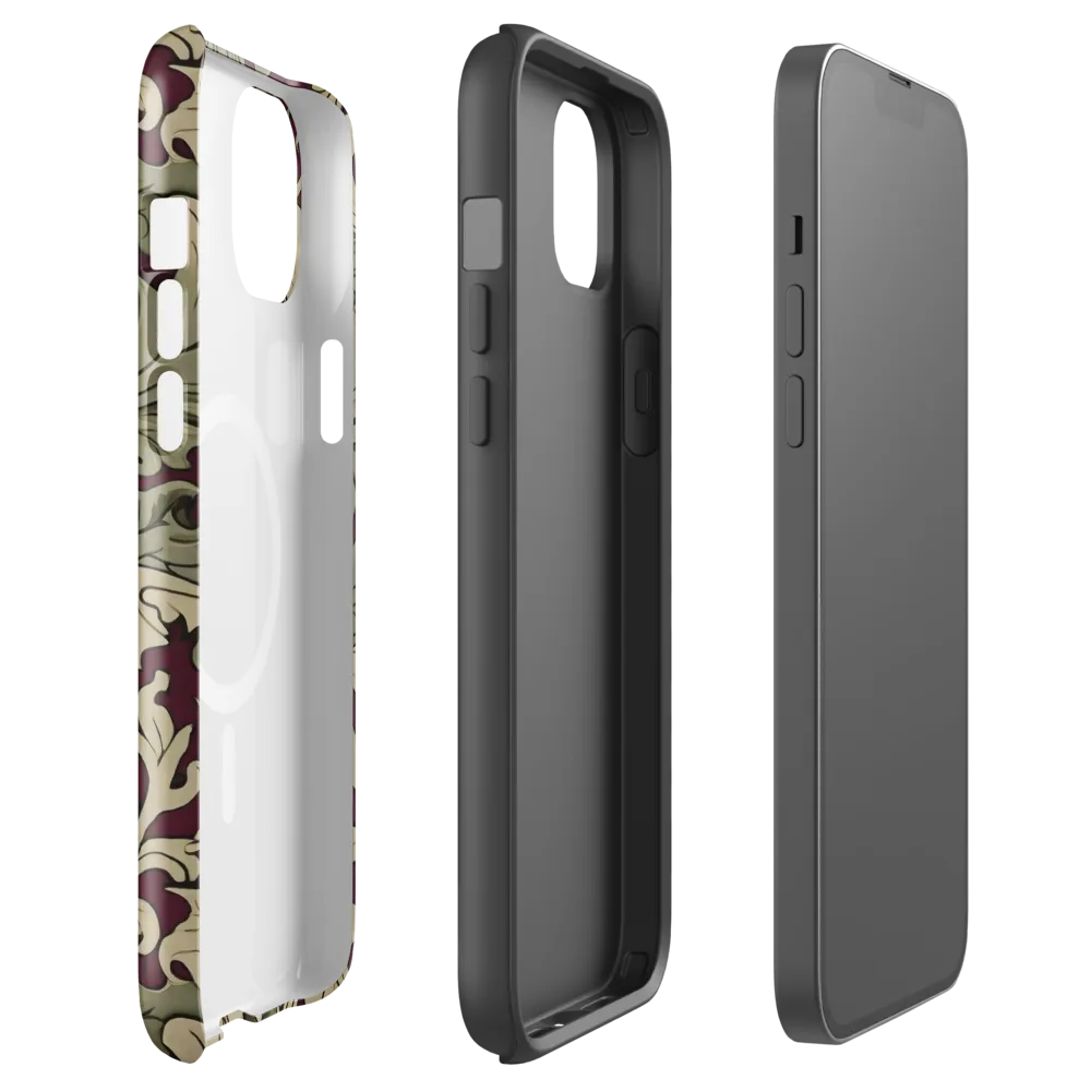 Acanthus Nocturne on MagSafe Tough Case for iPhone® — Front