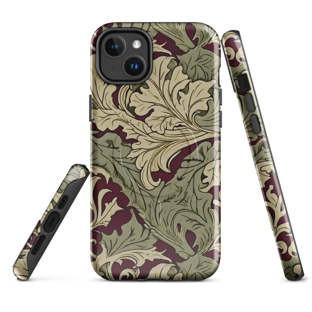 Acanthus Nocturne on MagSafe Tough Case for iPhone® — Front