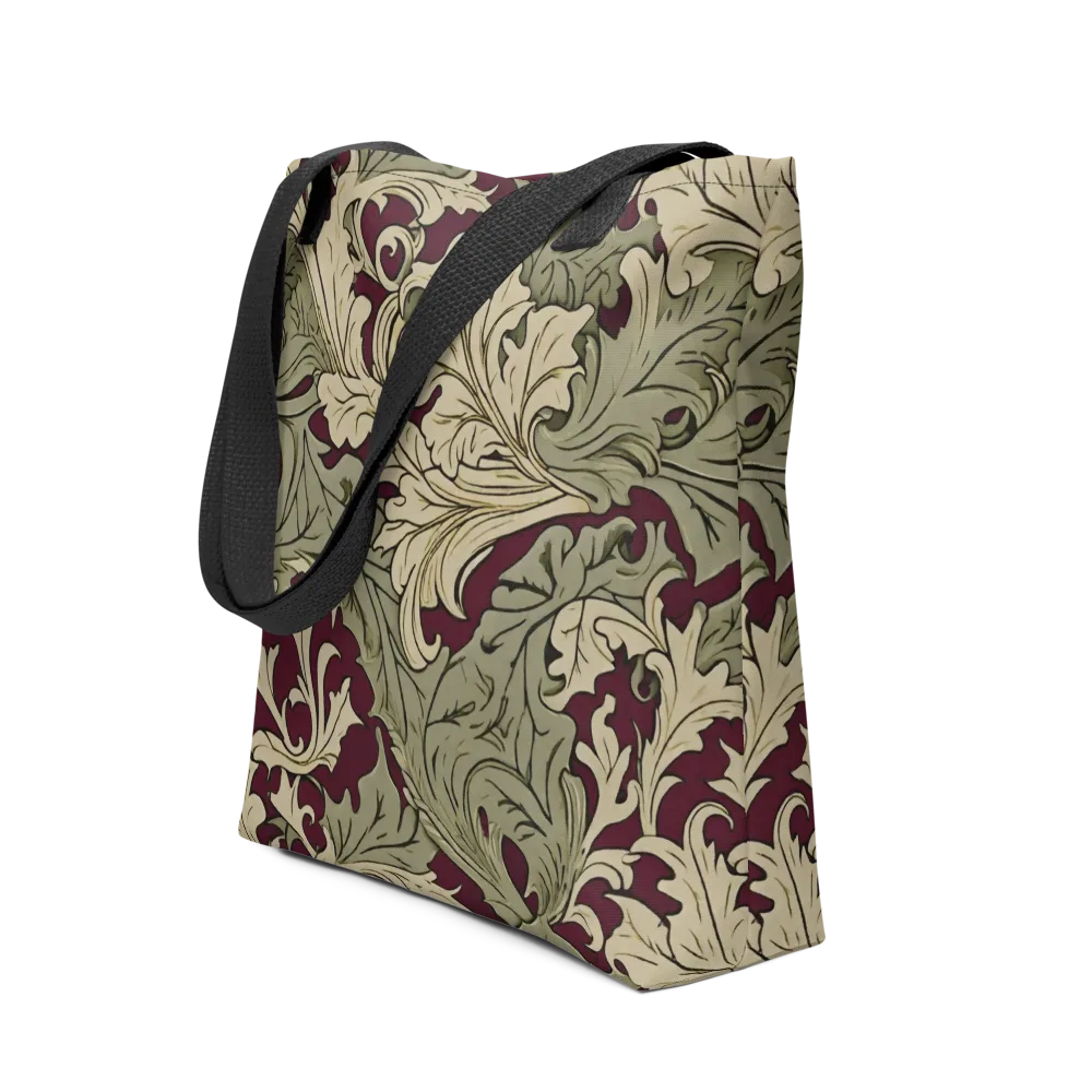 Acanthus Nocturne on Tote Bag — Front