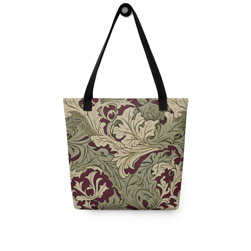 Acanthus Nocturne on Tote Bag — Front