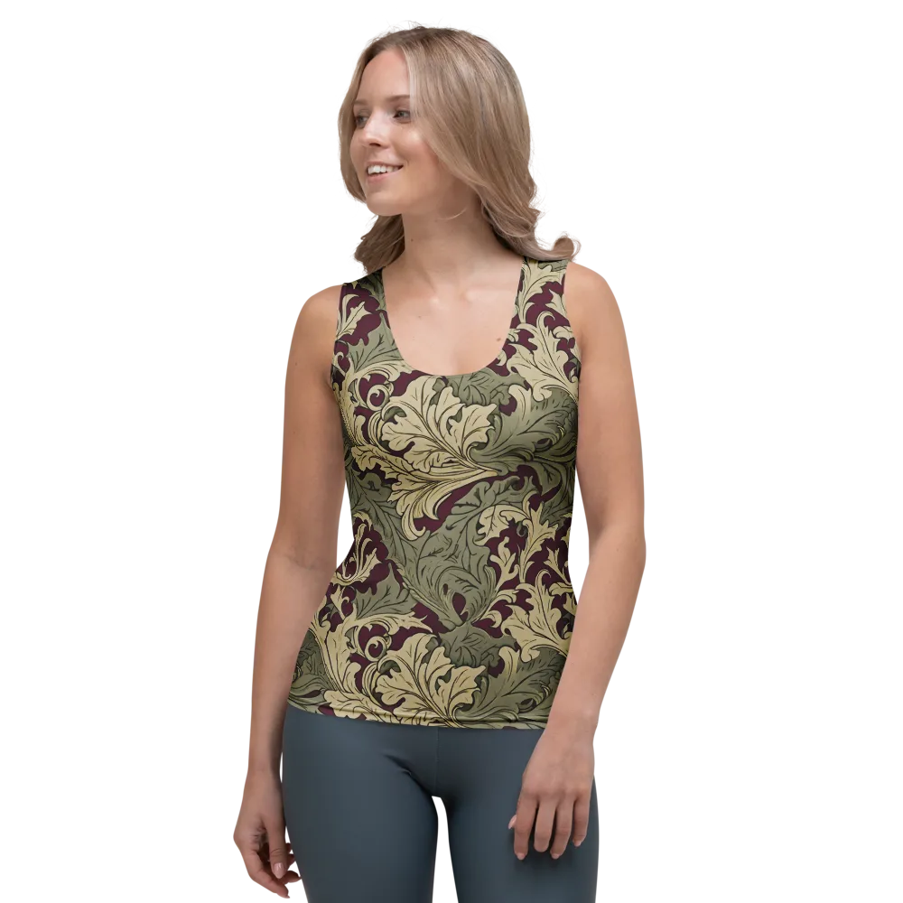Acanthus Nocturne on Women's Tank Top — Front