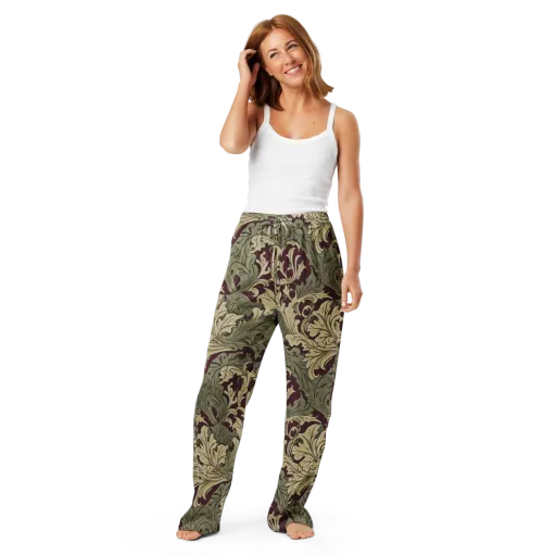 Acanthus Nocturne on a Women's Pajama Pants