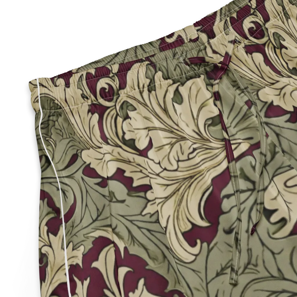 Acanthus Nocturne on Women's Pajama Shorts — Product details