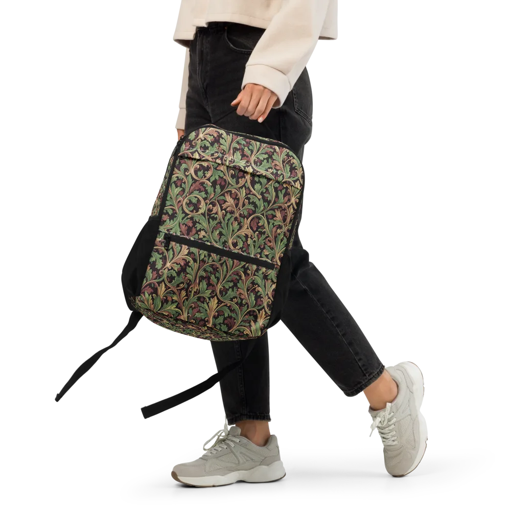 Verdant Baroque on Utility Backpack — Front