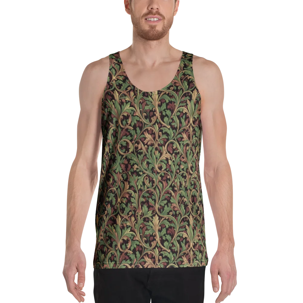 Verdant Baroque on Men's Tank Top — Front