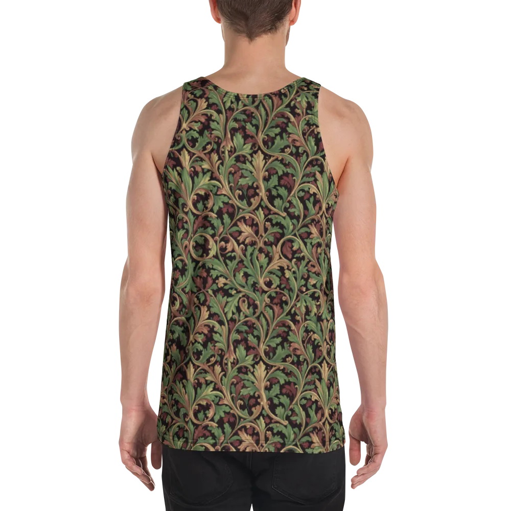 Verdant Baroque on Men's Tank Top — Back