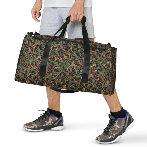 Verdant Baroque on a Duffle Bag