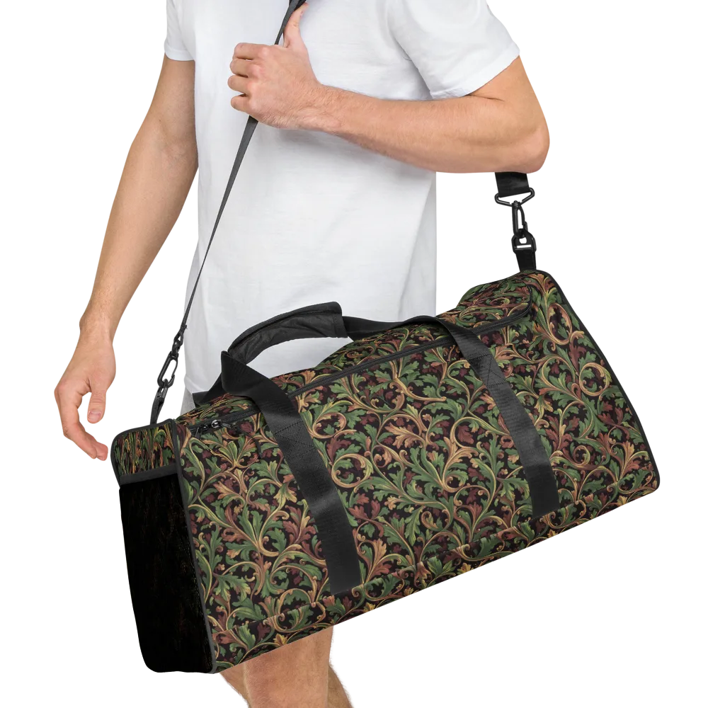Verdant Baroque on Duffle Bag — Right Front