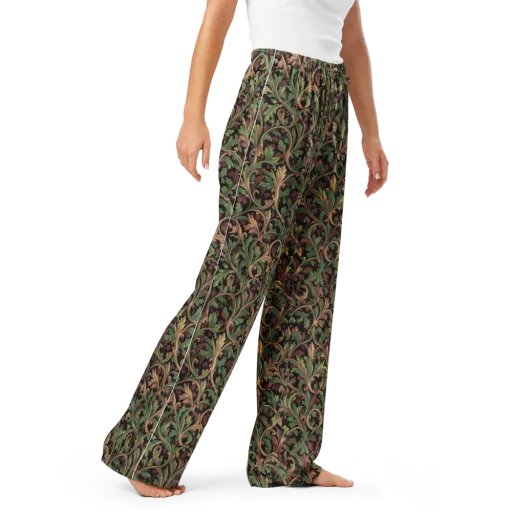 Verdant Baroque on a Women's Pajama Pants