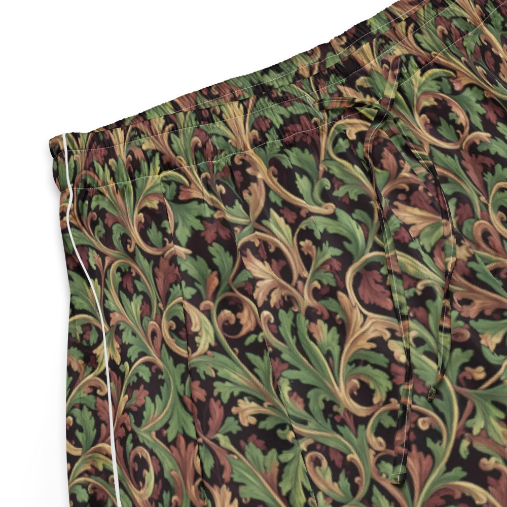 Verdant Baroque on Women's Pajama Shorts — Product details