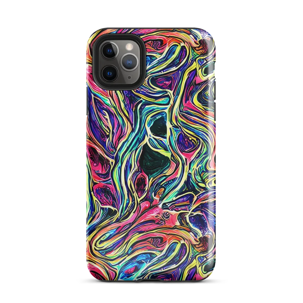 Fluorescent Drift on Tough Case for iPhone® — Front