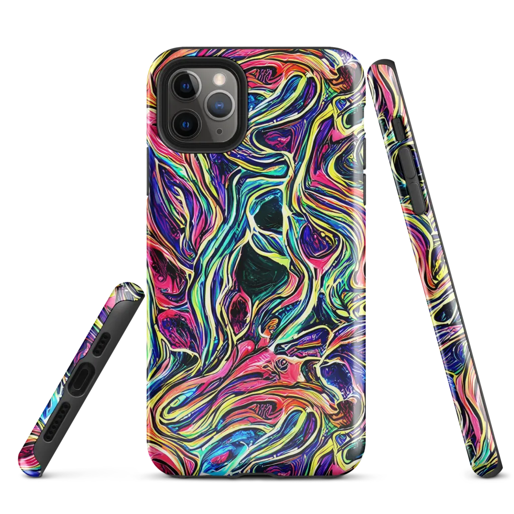 Fluorescent Drift on Tough Case for iPhone® — Front