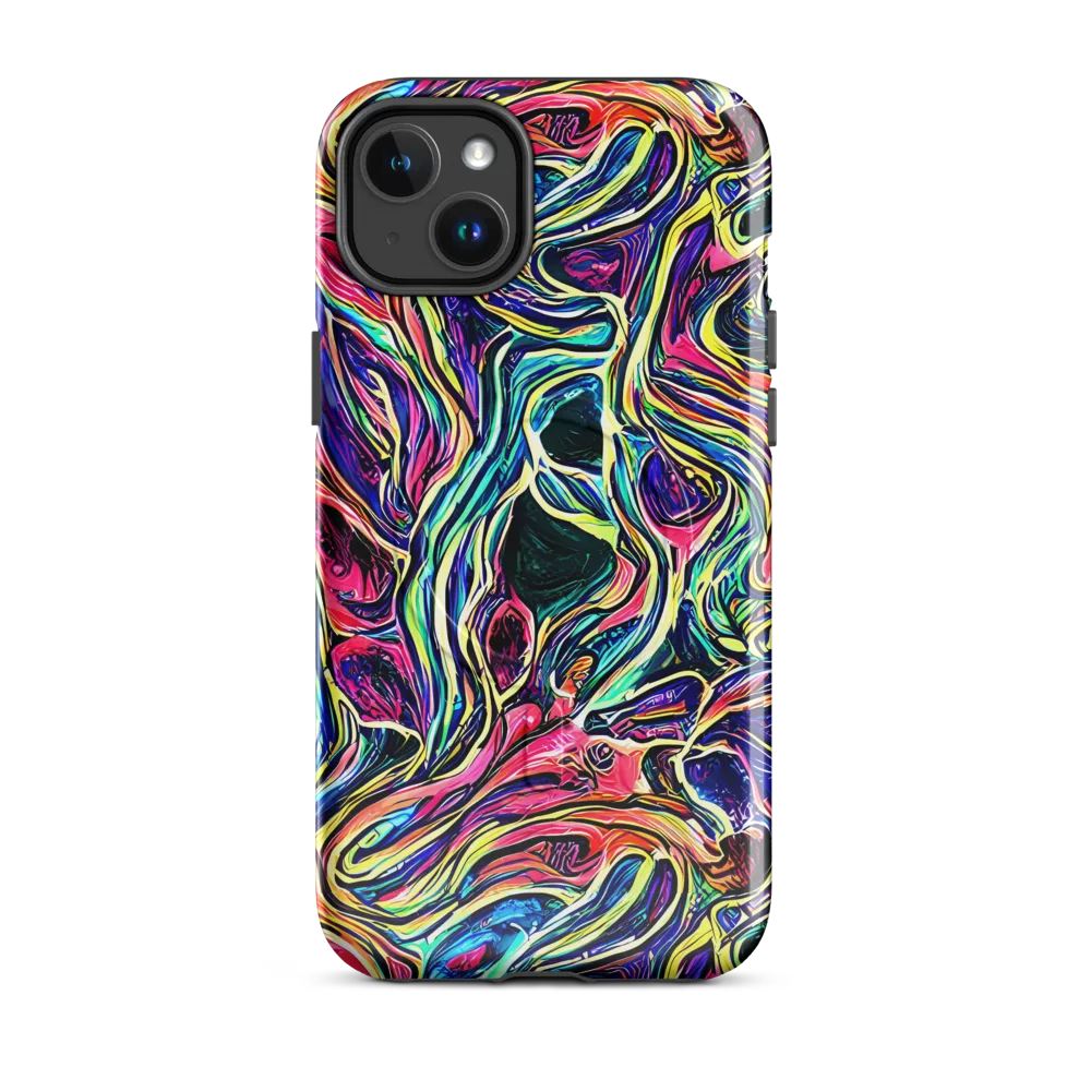 Fluorescent Drift on MagSafe Tough Case for iPhone® — Front