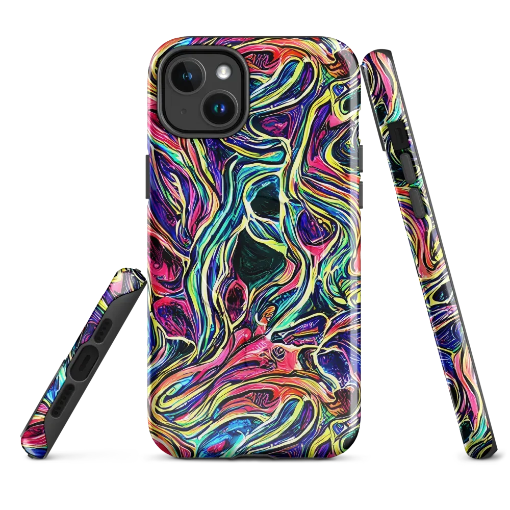 Fluorescent Drift on MagSafe Tough Case for iPhone® — Front