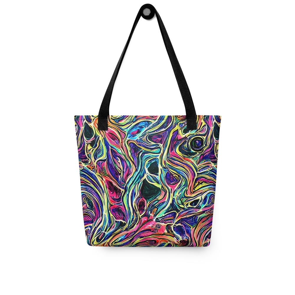 Fluorescent Drift on Tote Bag — Front