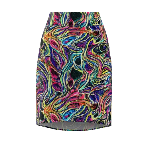 Fluorescent Drift on a Pencil Skirt