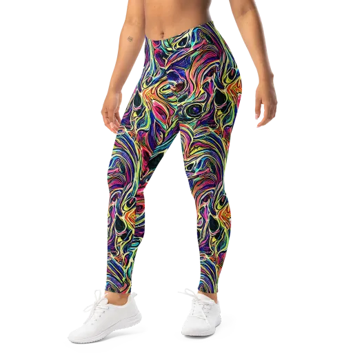 Fluorescent Drift on a Leggings