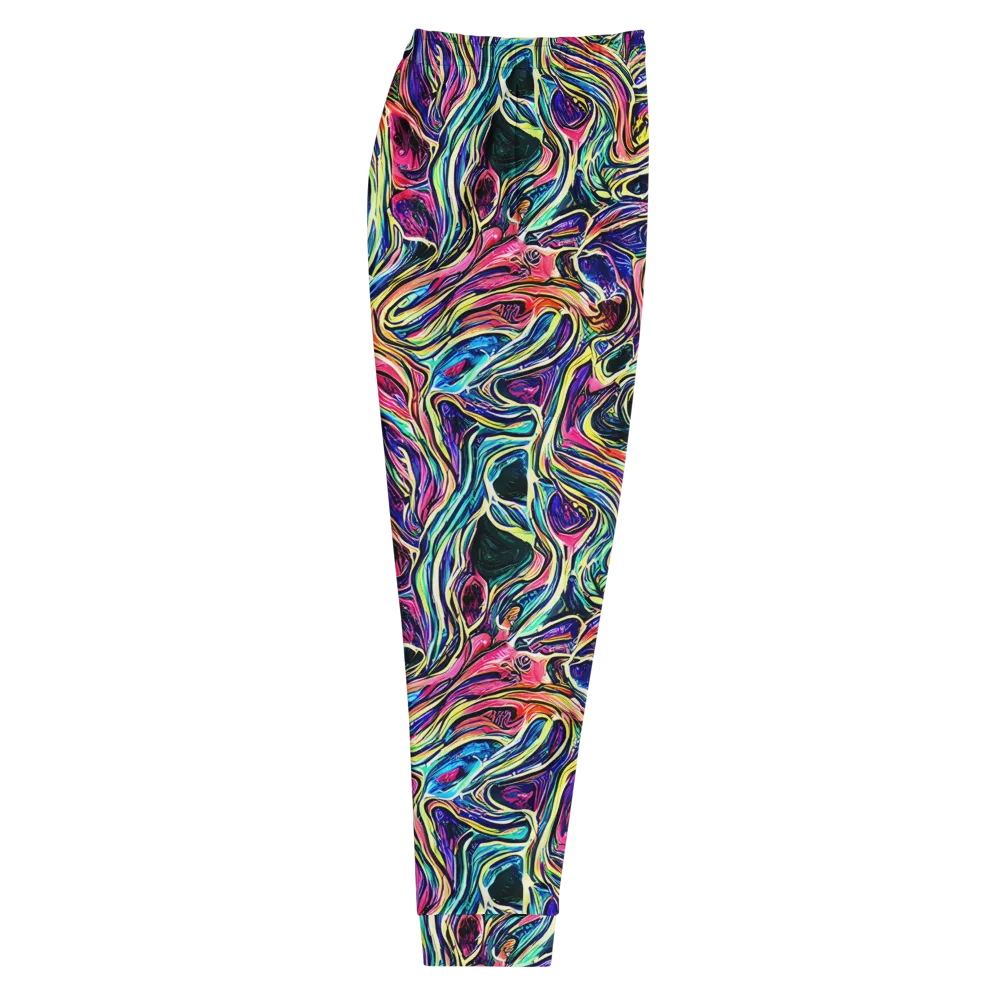 Fluorescent Drift on Men's Joggers — Right