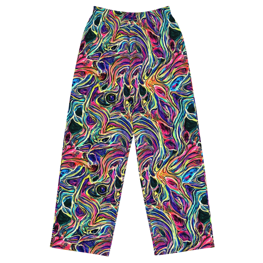 Fluorescent Drift on Wide-Leg Pants — Front