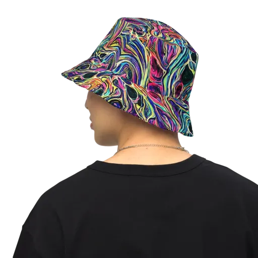 Fluorescent Drift on a Reversible Bucket Hat