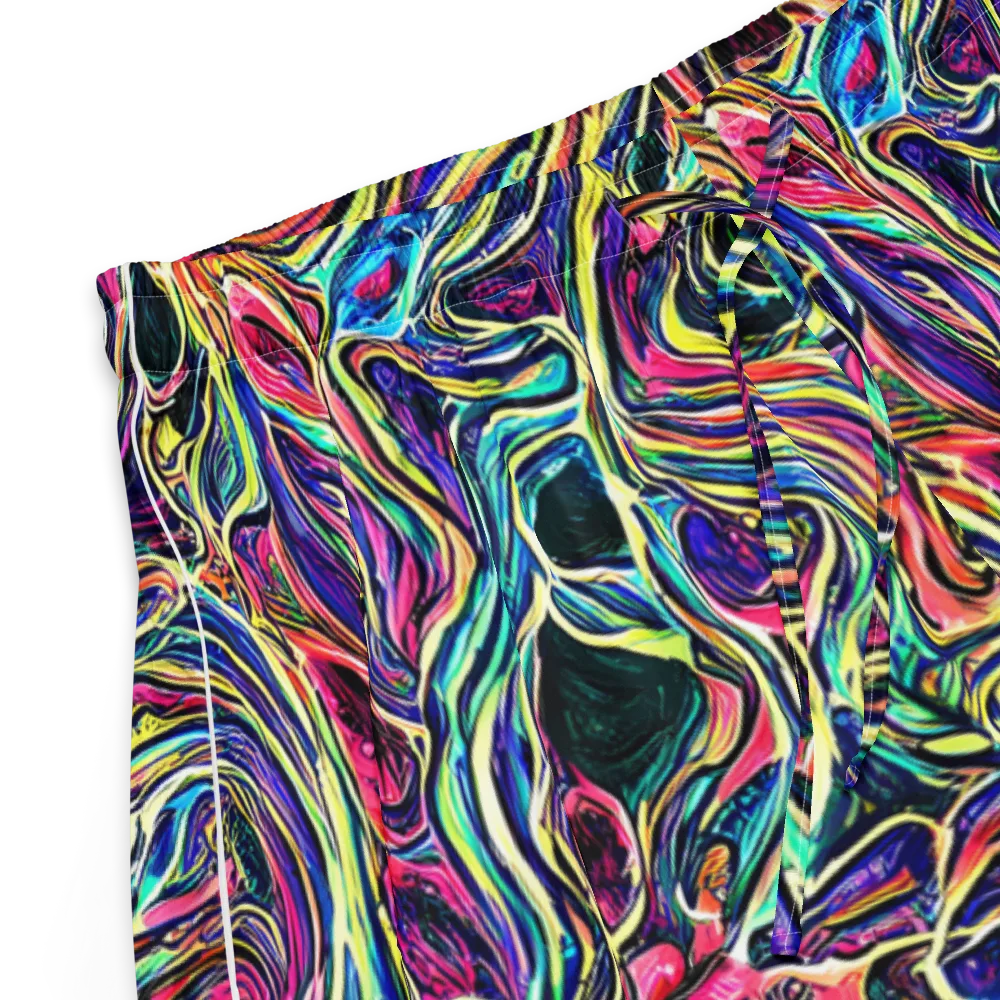 Fluorescent Drift on Women's Pajama Shorts — Product details