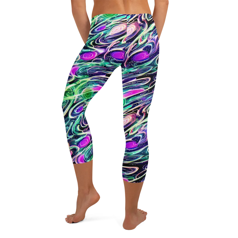 Infinite Afterglow on Capri Leggings — Back