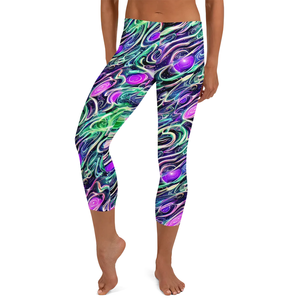 Infinite Afterglow on Capri Leggings — Front
