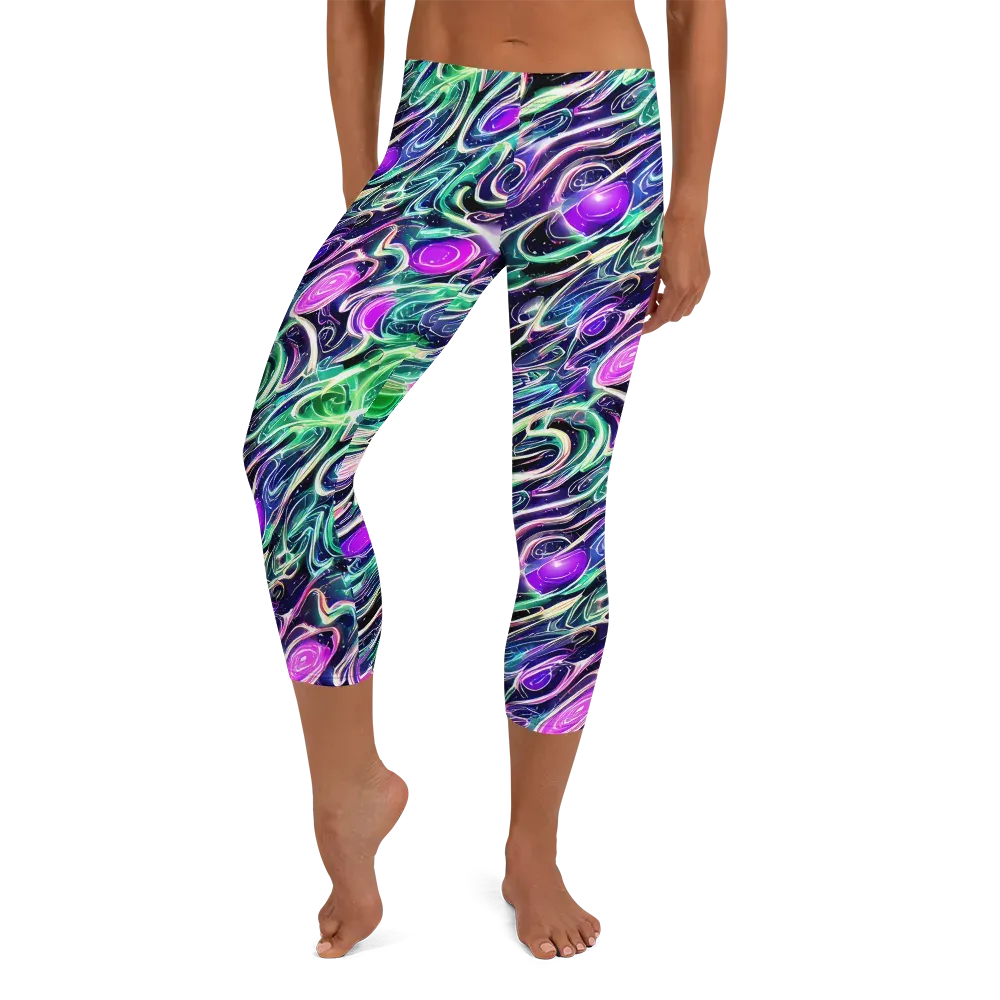 Infinite Afterglow on Capri Leggings — Front