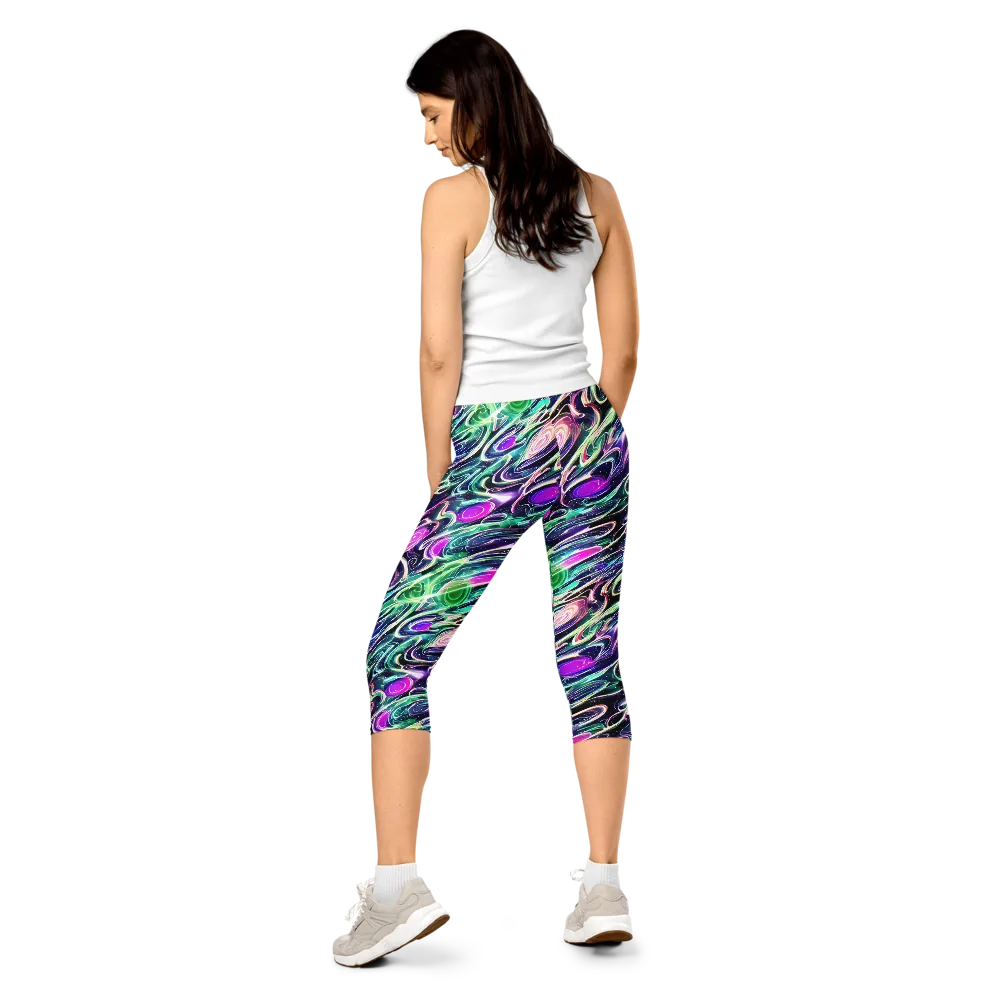 Infinite Afterglow on Capri Leggings — Back