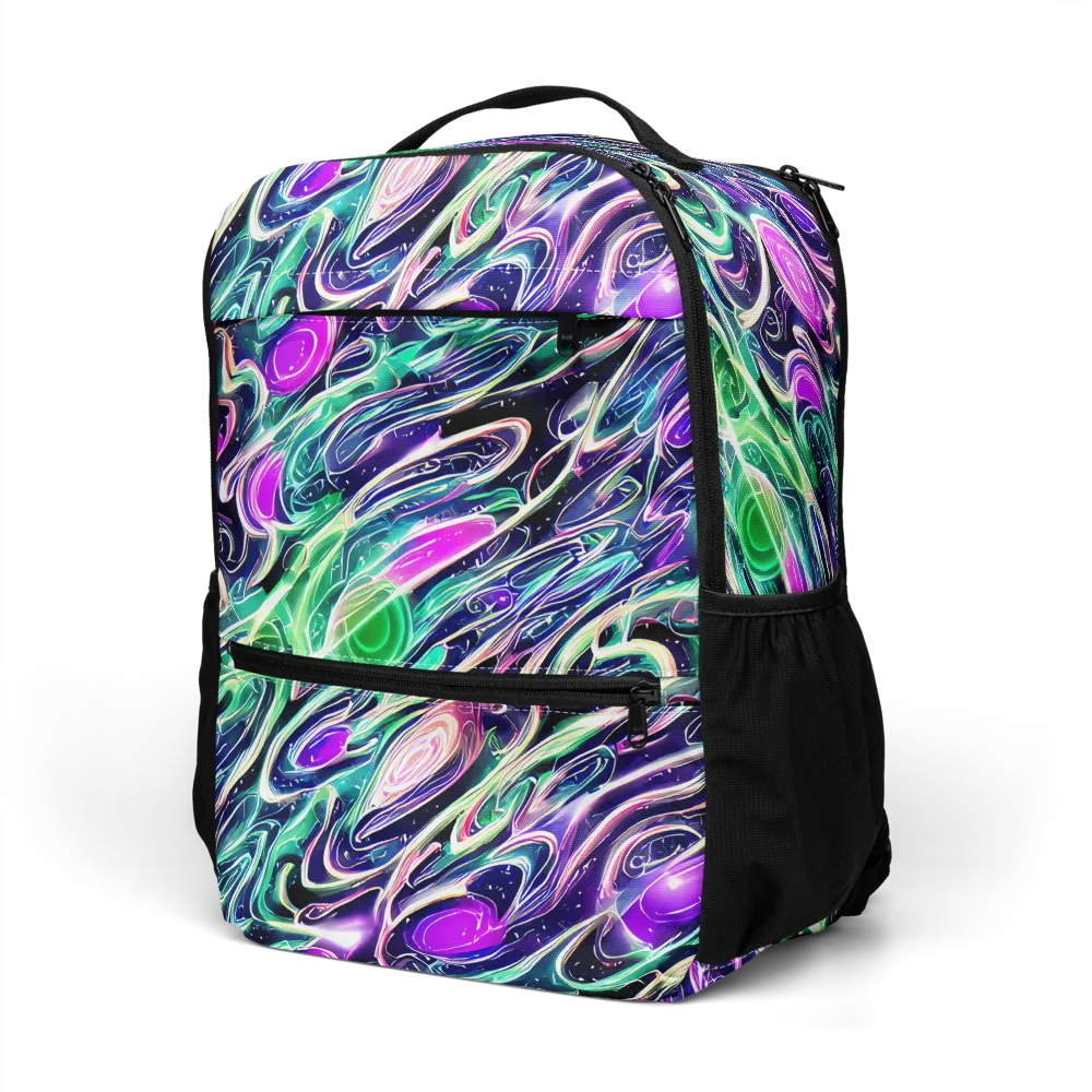 Infinite Afterglow on Utility Backpack — Left Front