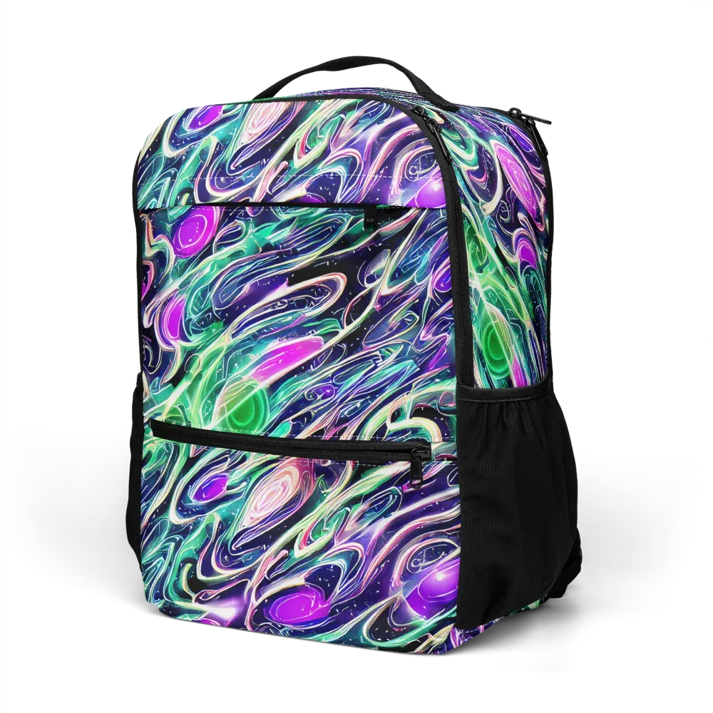 Infinite Afterglow on Utility Backpack — Left Front