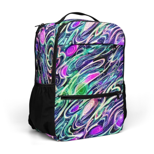 Infinite Afterglow on a Utility Backpack