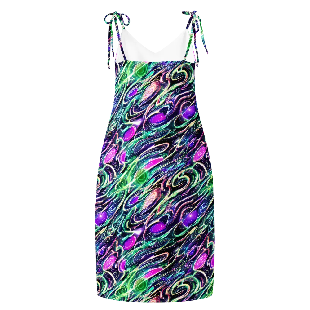 Infinite Afterglow on Slip Dress — Back
