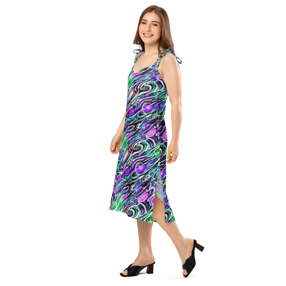 Infinite Afterglow on Slip Dress — Left Front