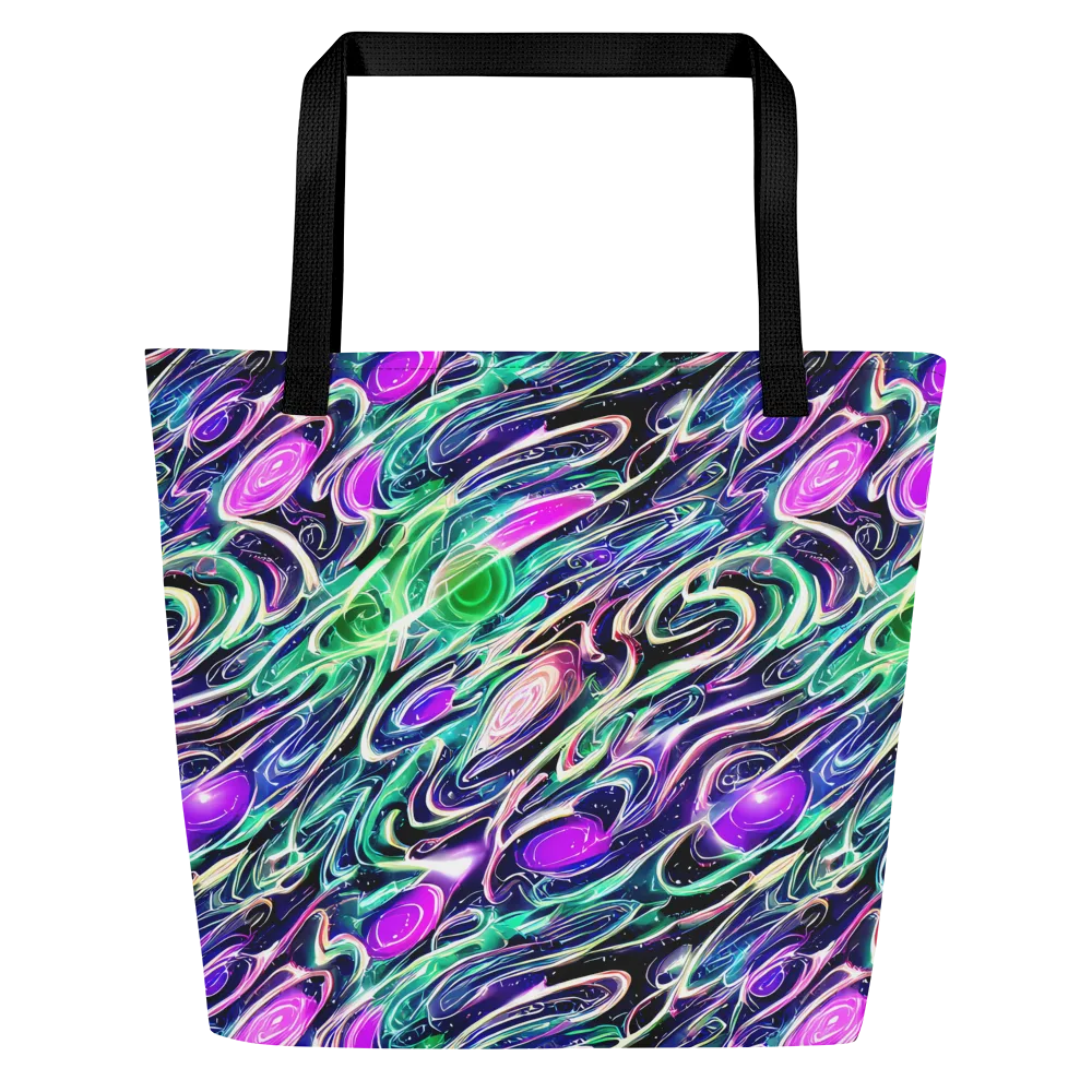 Infinite Afterglow on Large Tote Bag W/ Pocket — Front