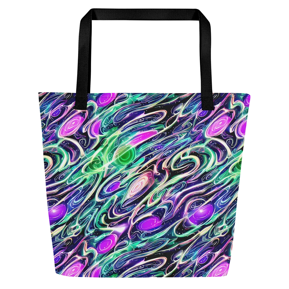 Infinite Afterglow on Large Tote Bag W/ Pocket — Front