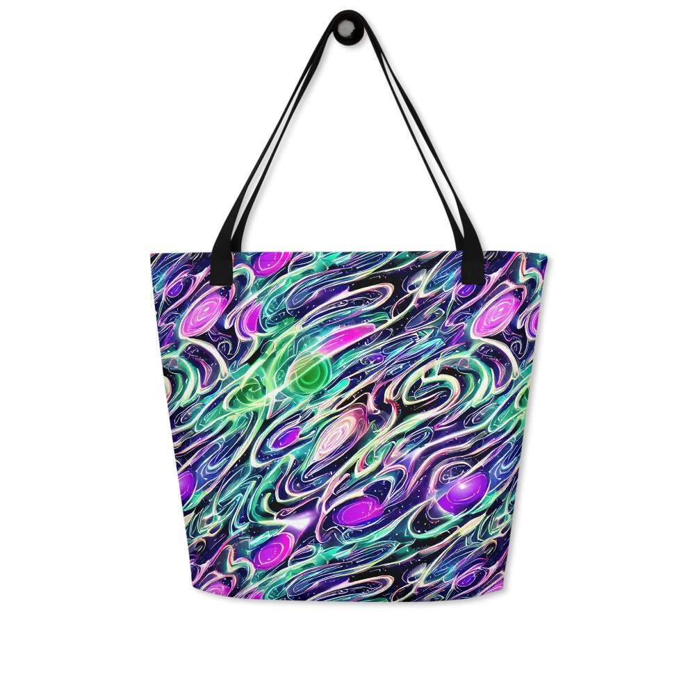 Infinite Afterglow on Large Tote Bag W/ Pocket — Front