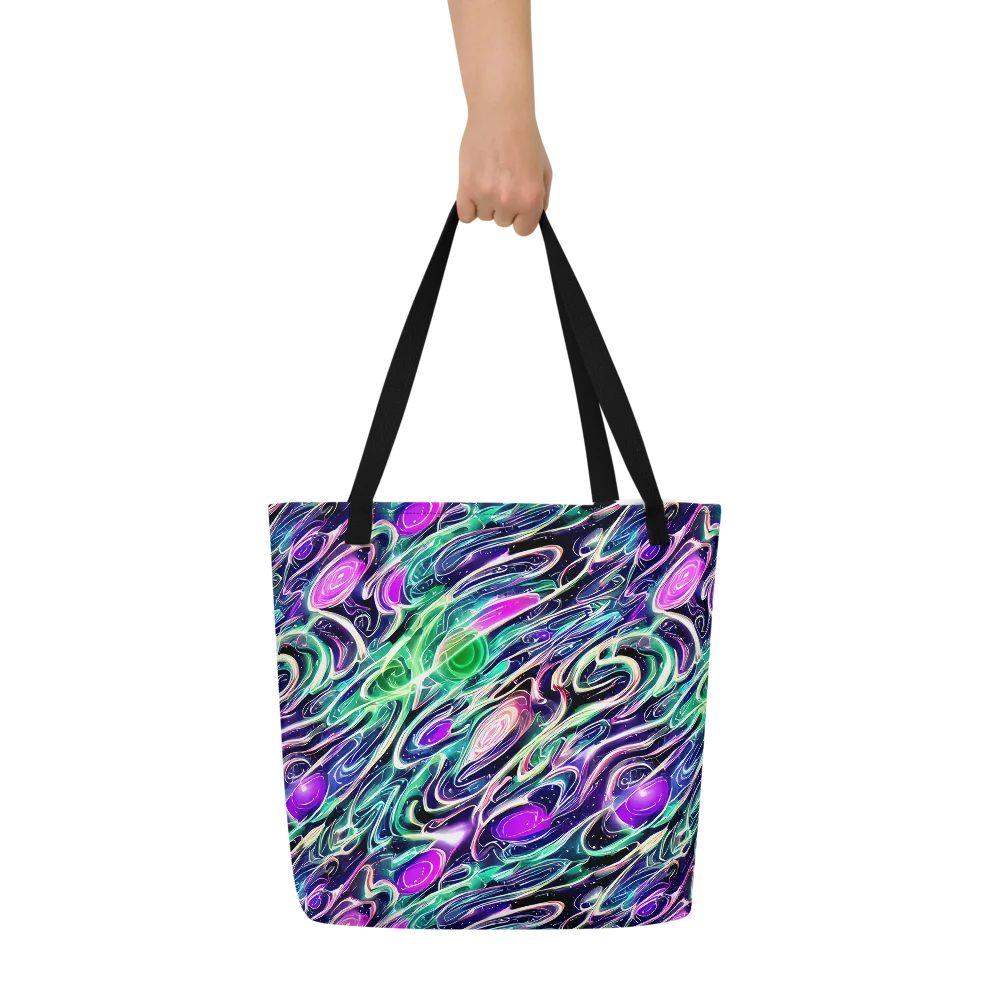 Infinite Afterglow on Large Tote Bag W/ Pocket — Front