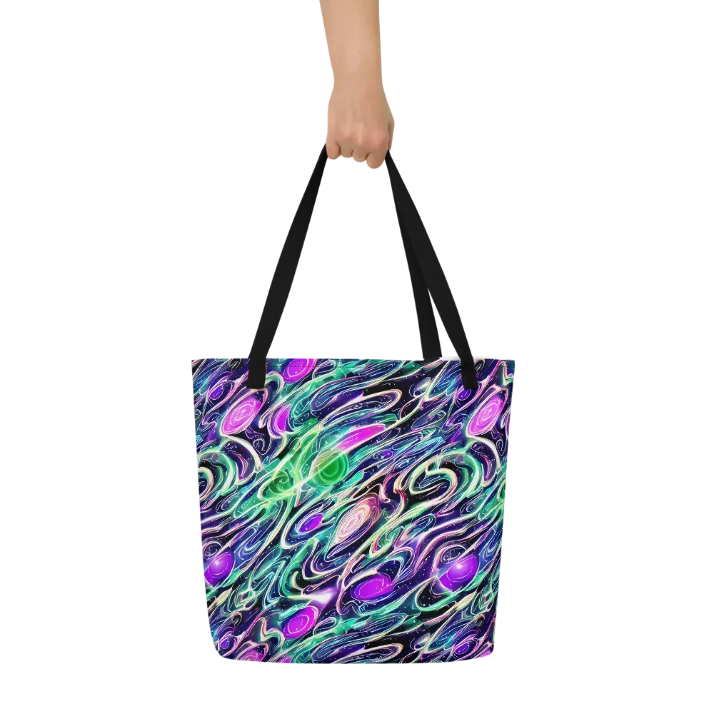 Infinite Afterglow on Large Tote Bag W/ Pocket — Front