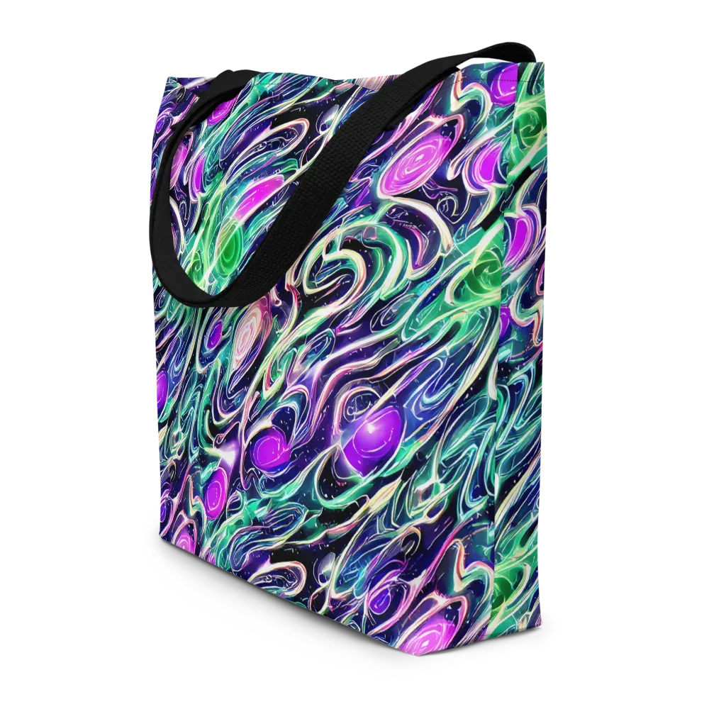 Infinite Afterglow on Large Tote Bag W/ Pocket — Front