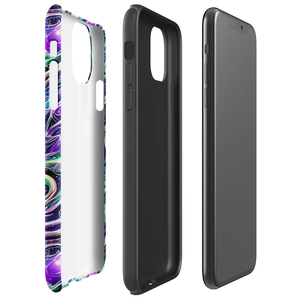 Infinite Afterglow on Tough Case for iPhone® — Right