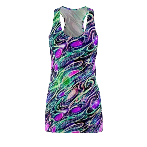 Infinite Afterglow on a Racerback Dress