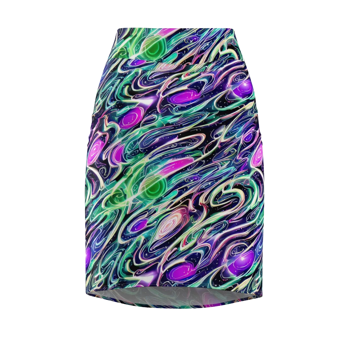 Infinite Afterglow on Pencil Skirt — Front