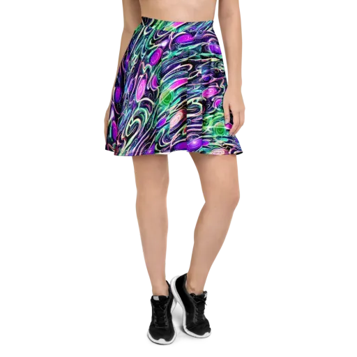 Infinite Afterglow on a Skater Skirt