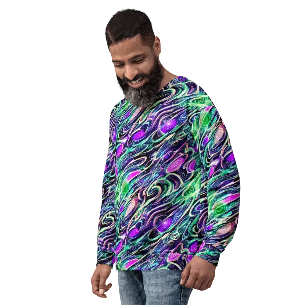 Infinite Afterglow on Sweatshirt — Left Front
