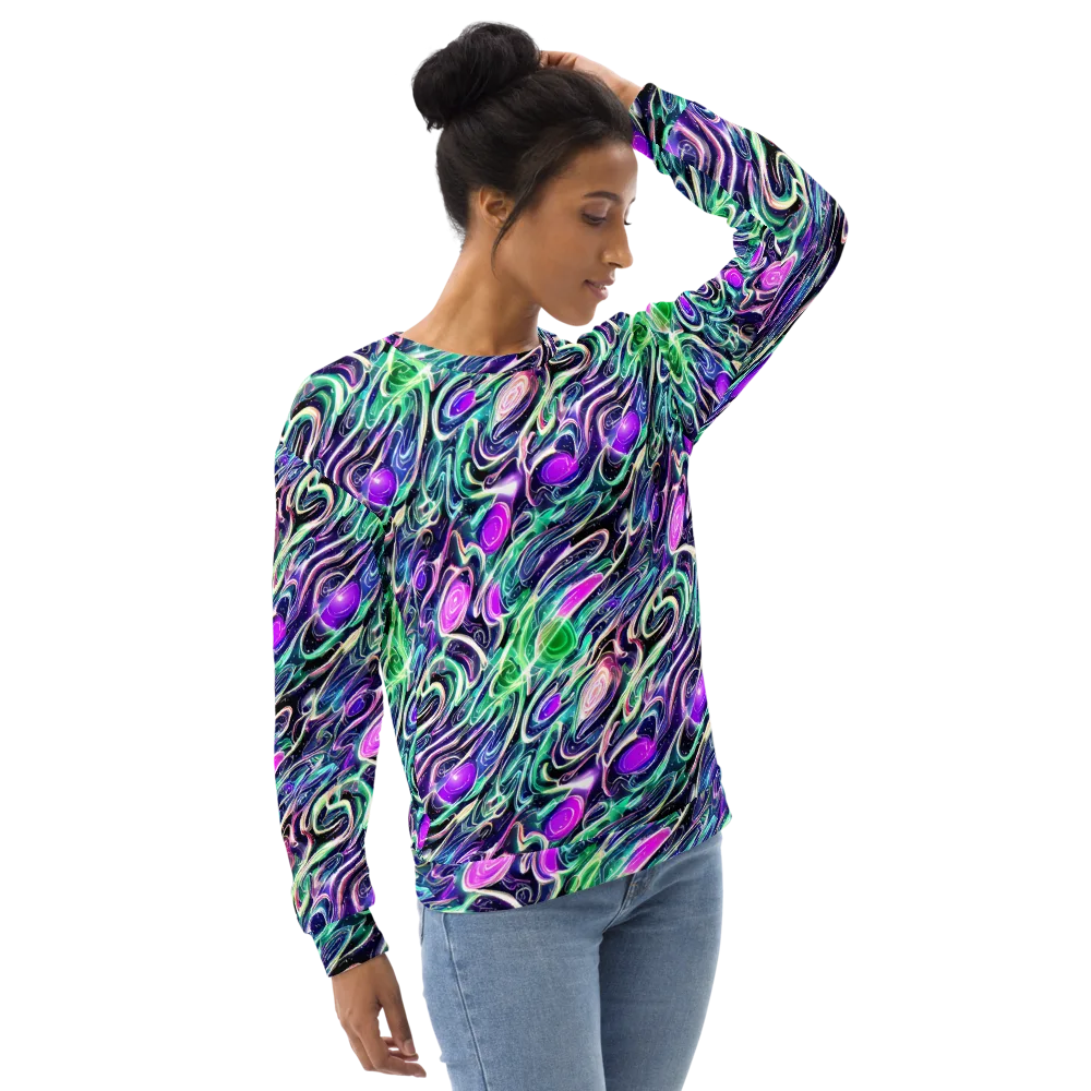 Infinite Afterglow on Sweatshirt — Right Front